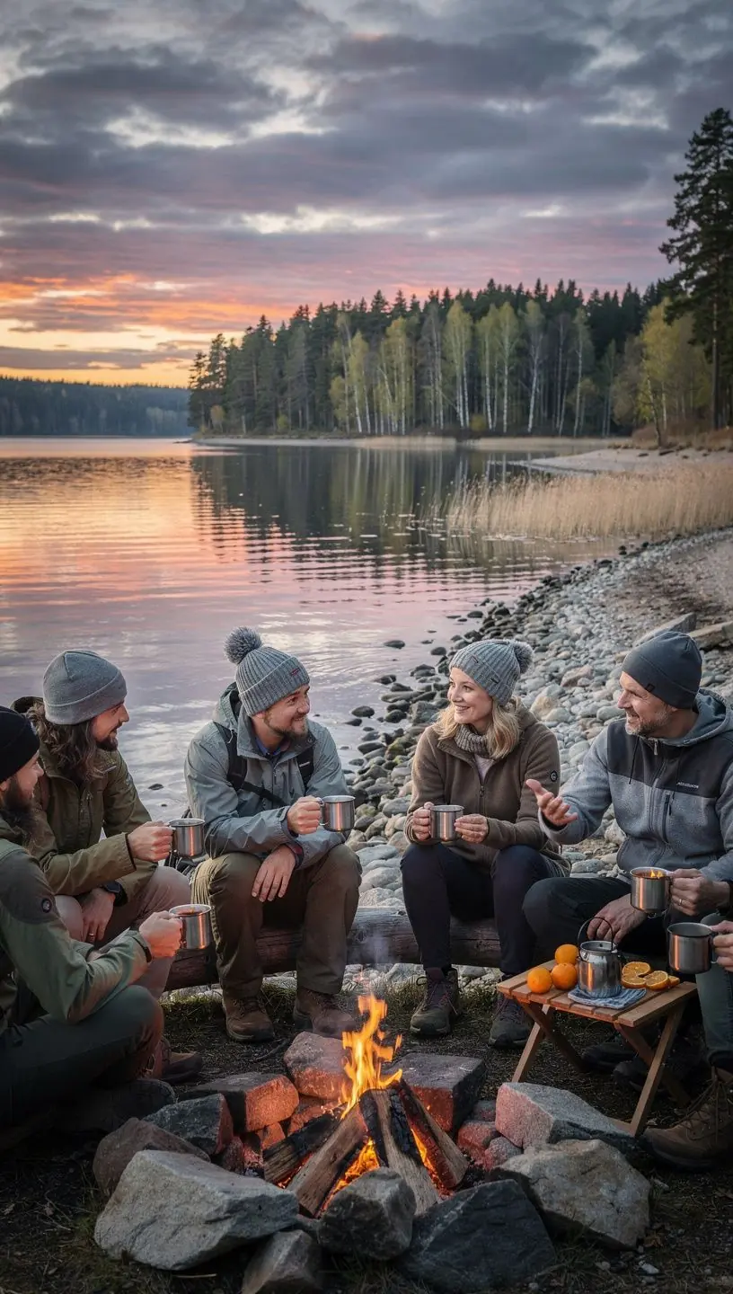 Šviežios mandarino vaisių šakos, išryškinančios natūralius skonio ir aromato elementus.